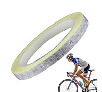 Pegatinas reflectantes - High Visibility Safety Strips, impermeables Adhesive Label | Night Warning Visibility Enhancement Material System, Self Adhesive Marking Accessory for Bikes Vehicles