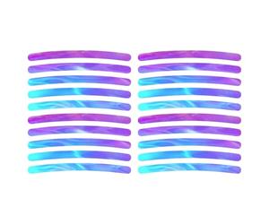 Pegatinas reflectantes para llantas de coche - 20 pegatinas decorativas de seguridad para llantas de coche,Tira de decoración de seguridad reflectante nocturna, pegatina de borde impermeable para bici