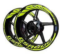 Pegatinas Reflectantes Para Llantas De Motocicleta Para Suzuki GSR600 GSR 600 Gsr600 Gsr 600 Adhesivo Para Cubo De Rueda Adhesivo Para Rueda Pegatinas para ruedas Calcomanía para ruedas(Color 7)