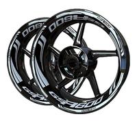 Pegatinas Reflectantes Para Llantas De Motocicleta Para Suzuki GSR600 GSR 600 Gsr600 Gsr 600 Adhesivo Para Cubo De Rueda Adhesivo Para Rueda Pegatinas para ruedas Calcomanía para ruedas(Color 3)