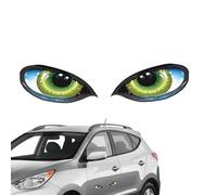 Pegatinas reflectantes para los ojos del coche - Pegatina de cautividad de conducción nocturna 3D para la evaluación | Pegatinas divertidas para coches con elegante construcción resistente para