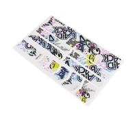 Pegatinas reflectantes para mayor visibilidad en cuadros de bicicleta antiarañazos (B)