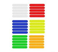 Pegatinas reflectantes para Ninebot ES Series 5 piezas para mejorar la seguridad mientras conduces (verde)