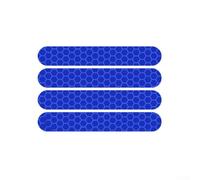 Pegatinas reflectantes para patinete eléctrico Ninebot Max G30 G2 G65 Diseño resistente al desgaste (azul)