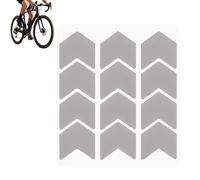 Pegatinas reflectantes para radios de bicicleta, cintas reflectoras para radios de bicicleta, calcomanías reflectantes para rueda de bicicleta, para motocicleta, scooter, llanta, noche, viajes