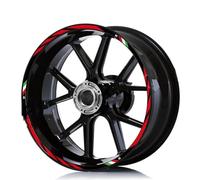 Pegatinas Reflectantes para Rueda De Motocicleta, Borde Reflectante Rayas, para Diavel para Monster V4, 748, 797, 795, 696, 1100(Color 15)