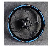 Pegatinas Reflectantes para Rueda Motocicleta Cinta Impermeable Rayas para Llanta para Suzuki GSXS1000 Gsx-s 1000 R Gsxs/1000/R/S1000/S(Style 16)