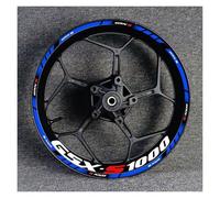 Pegatinas Reflectantes para Rueda Motocicleta Cinta Impermeable Rayas para Llanta para Suzuki GSXS1000 Gsx-s 1000 R Gsxs/1000/R/S1000/S(Style 8)