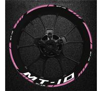 Pegatinas Ruedas Adhesivos para Llantas De Motocicleta para Yamaha MT-10 MT10 MT 10 17 Pulgadas Cinta Reflectante Decorativa Calcomanías Llantas Moto