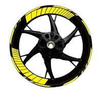 Pegatinas Ruedas Adhesivos Reflectantes Impermeables para Llantas De Motocicleta para CFMOTO MT 150, 250, 300, 400, 650 Y 700 Calcomanías Llantas Moto