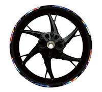 Pegatinas Ruedas Adhesivos Reflectantes Impermeables para Llantas De Motocicleta para CFMOTO MT 150, 250, 300, 400, 650 Y 700 Calcomanías Llantas Moto