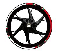 Pegatinas Ruedas Adhesivos Reflectantes para Llantas De Motocicleta para CFMOTO 150NK, 250SR, 300NK, 300SS/SR, 400NK, 400GT, 650NK, 650GT Y 650MT Calcomanías Llantas Moto
