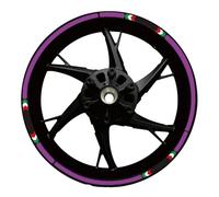 Pegatinas Ruedas Adhesivos Reflectantes para Llantas De Motocicleta para CFMOTO 150NK, 250SR, 300NK, 300SS/SR, 400NK, 400GT, 650NK, 650GT Y 650MT Calcomanías Llantas Moto
