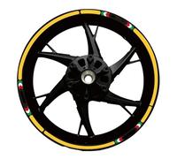 Pegatinas Ruedas Adhesivos Reflectantes para Llantas De Motocicleta para CFMOTO 150NK, 250SR, 300NK, 300SS/SR, 400NK, 400GT, 650NK, 650GT Y 650MT Calcomanías Llantas Moto