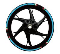 Pegatinas Ruedas Adhesivos Reflectantes para Llantas De Motocicleta para CFMOTO 150NK, 250SR, 300NK, 300SS/SR, 400NK, 400GT, 650NK, 650GT Y 650MT Calcomanías Llantas Moto