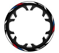 Pegatinas Ruedas Adhesivos Reflectantes para Llantas De Motocicleta para F900R F900XR F900 F 900 R 900R 900XR. Impermeables para Buje Rueda Calcomanías Llantas Moto