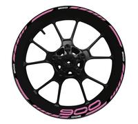 Pegatinas Ruedas Adhesivos Reflectantes para Llantas De Motocicleta para para Z900 para Z 900, Rayas para Buje Calcomanías Llantas Moto