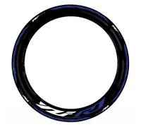 Pegatinas Ruedas Pegatinas Reflectantes para Llantas De Motocicleta para Yamaha YZF-R1 YZF R1 YZFR1 17 Pulgadas. Juego para Buje Calcomanías Llantas Moto