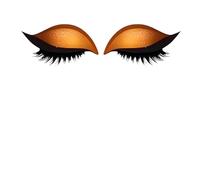 Pegatinas Sombras De Ojos Parches de Cosméticos Oculares 2 en 1