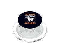 Pegatinas Tattoos Because Being An Adult Is Hard I Merece PopSockets PopGrip para MagSafe