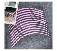 Pegatinas Universales Llantas Motocicleta 17'' | Accesorios Coración Tiras Calcomanías Reflectantes Para Rues 17 Pulgas