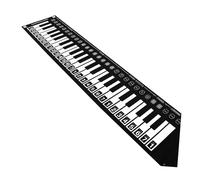 Pegatinas universales para piano electrónico de 88/61/49 teclas, enrolladas a mano