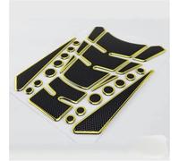 Pegatinas Universales Para Tanque Combustible, Almohadillas Para Tanque Combustible Motocicleta, Espina Pescado Para Motocicleta(Model D Golden)