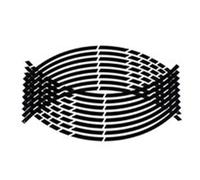 Pegatinas Universales Ruedas Motocicleta 17"18" | 16 Uds. Pegatinas Rueda Motocicleta Cinta Reflectante Llanta Coche Calcomanías Coche Y Motocicleta
