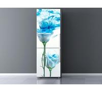 Pegatinas Vinilo para Frigorífico Rosa azul desteñida | 200x60cm | Adhesivo Resistente | Pegatina Adhesiva Decorativa de Diseño Elegante