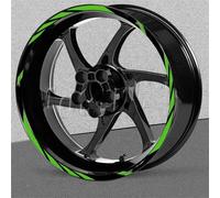 PegatinasPara Llantas De Motocicleta para Ducati para Hypermotard 950 para Diavel V4 para Multistrada 1200s para Panigale Monster 696 Pegatina Rueda A Rayas para Motocicleta(17 Inch H)