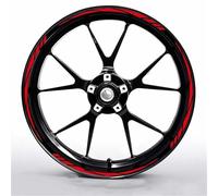 PegatinasPara Llantas De Motocicleta para Ducati Pegatina Reflectante para Rueda De Motocicleta 17 Pulgadas Llanta con Rayas Dentro La Calcomanía del Cubo(17inch 06)
