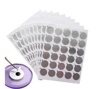 Pegatizas de pestañas para extensiones de pestañas, pegatinas de aluminio de pegamento de pestañas | Junta de paletas de papel de aluminio impermeable para pegamento de pestañas,Fácil espaciador de pe