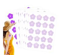 Pegatizas De Prueba UV De Protector Solar | Recordatorio De Protección De Detección De Rayos UV | Recordatorio De Protección Solar, Gris Antes Del Cambio De Color, 8 Tipos De Patrones | Detección De R