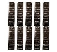 Pegatizas de Violín para Principiantes - Diforo e Accesorios de Instrumentos Musicales para 4/4 Violín BC05 (BC01 4/4 negro)