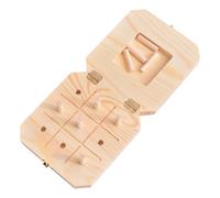 Pegboard Dexterity - Disco de coordinación de motores, clavijas de terapia de madera, espejo de entrenamiento de 9 agujeros para agilidad de dedos, tabla de madera para terapia ocupacional
