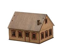 Pegciuho 1/72 Casa de Estilo Europeo, Materiales de Construcción de Paisajes, Escala Oo, Manualidades, Juguetes de Bricolaje, Rompecabezas 3D, Suministros de E, Estilo c