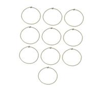 Pegciuho 10 Piezas Cuerda Elástica Accesorios Banda Flexible Duradera Portátil Adecuada para Equipo Fitness Entretenimiento Familiar Niños Adultos en, Blanco