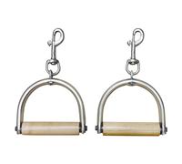 Pegciuho 2 Asas Ergonómicas para Máquina de Cable, para Ejercicios de Pilates, Reformer, de Poleas para Oficina.