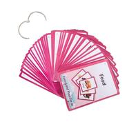 Pegciuho 35 Tarjetas Didácticas de Comida con Palabras en Inglés para Aprender, Juguetes Educativos para Niños Pequeños, Ideales para Guarderías Y Centros de C
