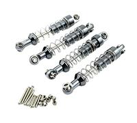 Pegciuho 4 Piezas Amortiguador para Coche RC Amortiguadores Resortes Juego de Metal para Actualización de Suspensión Y Rendimiento Adecuado para MN D90 D,
