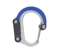 Pegciuho Carabiner Clip Mosquetón Gancho Colgador Llavero D Forma Portaequipaje Fabricado en Aluminio Llevar Mochilas Bolsos Botellas O