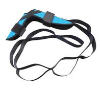 Pegciuho Cinta con Lazo Correa de Tobillo Banda de Estiramiento Cinta Elástica Material Nylon Y Oxford Adecuada para Ejercicios Relajación G, Azul