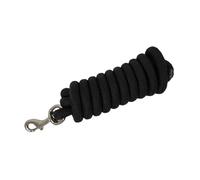 Pegciuho Cuerda para Caballo de Guía de Nylon Correa de Adiestramiento para Mascotas Ganado y Perros Hardware Seguro para y, Negro