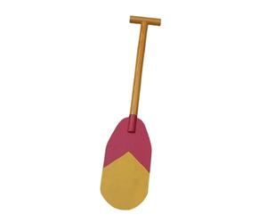 Pegciuho de Kayak de Madera para Niños, Ideal para Carreras de Botes Dragón Y Festivales de Espectáculos, Rojo Amarillo