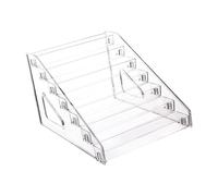 Pegciuho Estante Expositor Soporte Organizador Vitrina de Acrílico Transparente para Figuras Coleccionables Adecuado para Coleccionistas Tiendas Vendedores y, 7 Niveles
