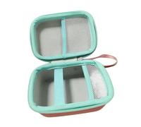 Pegciuho Estuche para Reproductor de Audio Organizador de Música Infantil Funda Protectora con Bolsillos Estuche de Tarjetas Audiolibros Material EVA Adecuado, Rosa