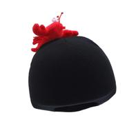 Pegciuho Funda para Casco de Esquí, Accesorios para Deportes de Invierno, Elástica, Cálida, Bonita, Cómoda Y Práctica, para Esquiar, Informal, para Gorra de Es, Langosta Negra
