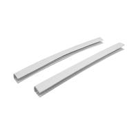 Pegciuho Funda Protectora para Tabla de Skate, Elegante, Portátil, Antideslizante, Universal, Fácil de Instalar, para Snowboard, Blanco 30 Cm