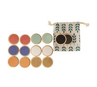 Pegciuho Juego de 14 Tabletas Táctiles de Madera - Juguete Educativo para Fomentar La Percepción Sensorial Y Las Habilidades Motoras - Apto para Niños (Ju), Estilo c