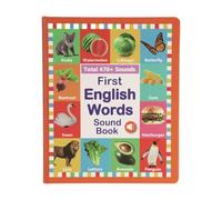 Pegciuho Libro de Sonidos de Palabras en Inglés, Aprendizaje de Palabras, Lectura Táctil para Niños, Libro Interactivo de Audio para Estudiar Vocabulario.